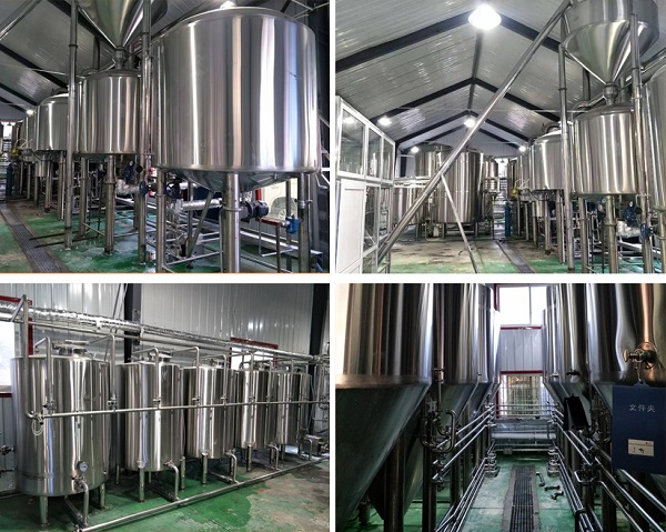 4吨啤酒厂生产线设备